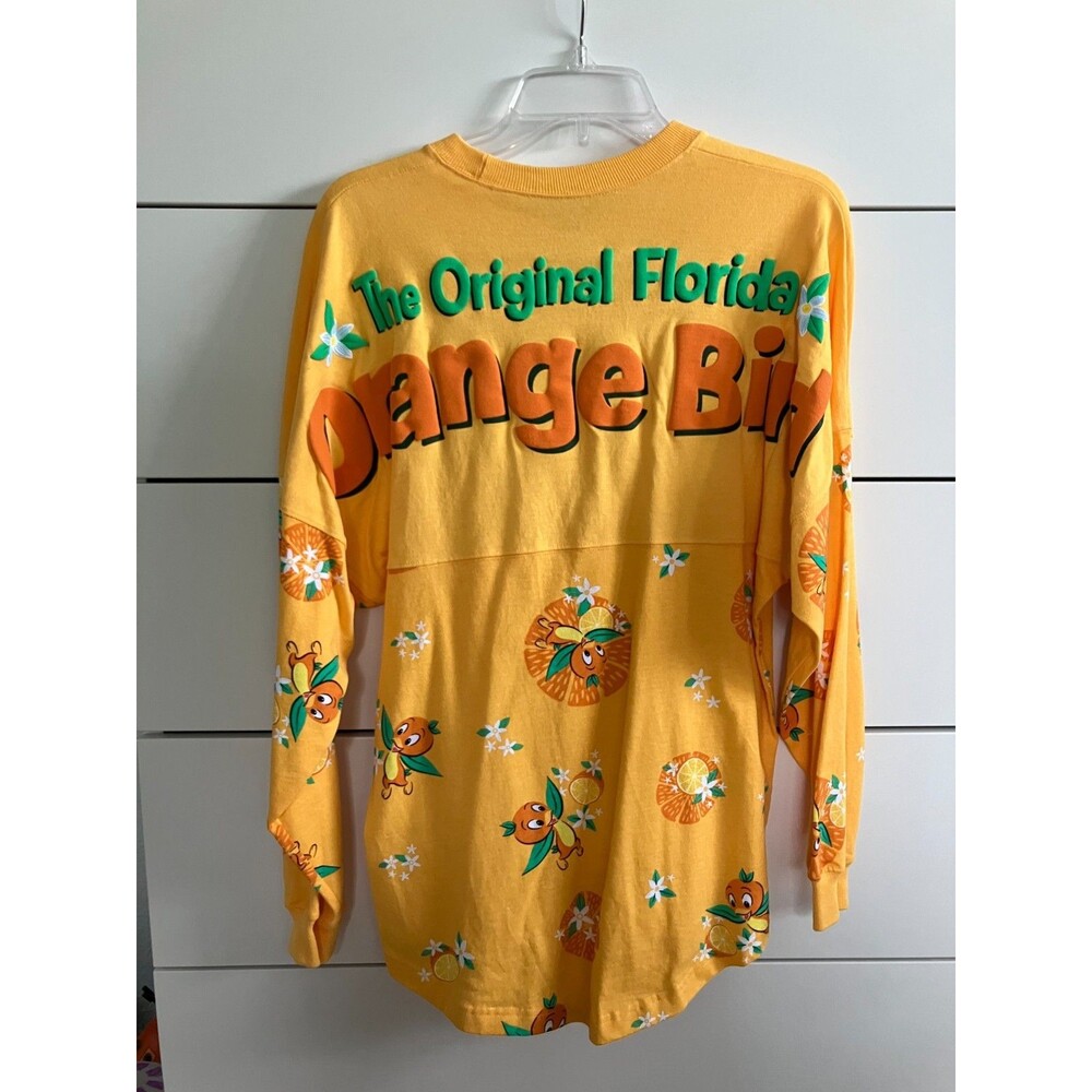 Disney The Original Florida Orange Bird Epcot Flower Spirit Jersey Size XS